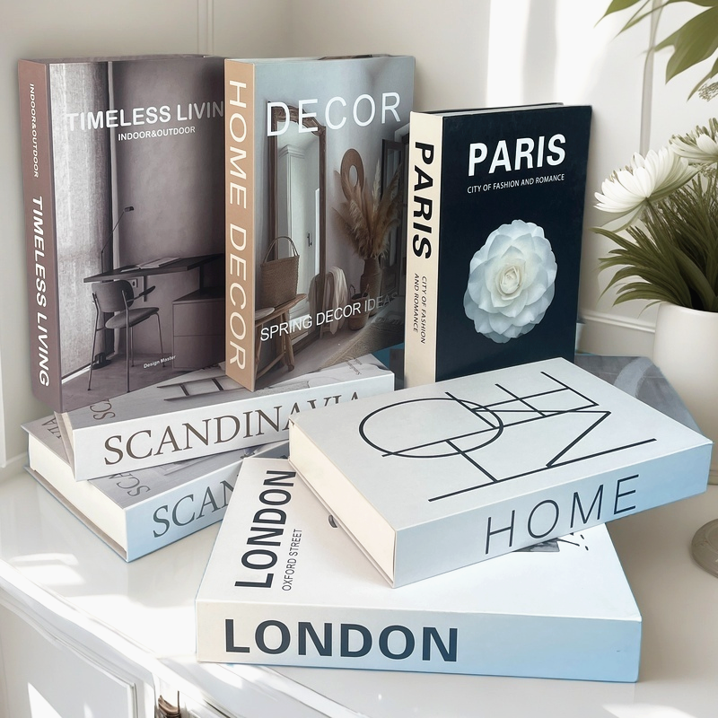 Open Fake Book Storage Box Lux - Interior Design Yearbook recensione e prezzo