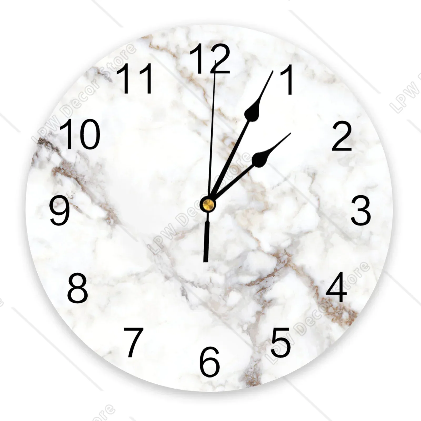 Marble Agate Wall Clock Modern - Interior Design Kitchen And Living Room recensione e prezzo