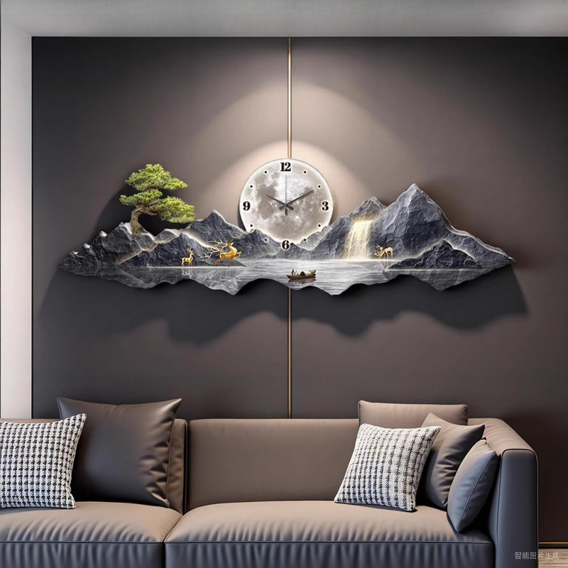 Luxury Light Wall clock Living - Interior Design Kitchen And Living Room recensione e prezzo