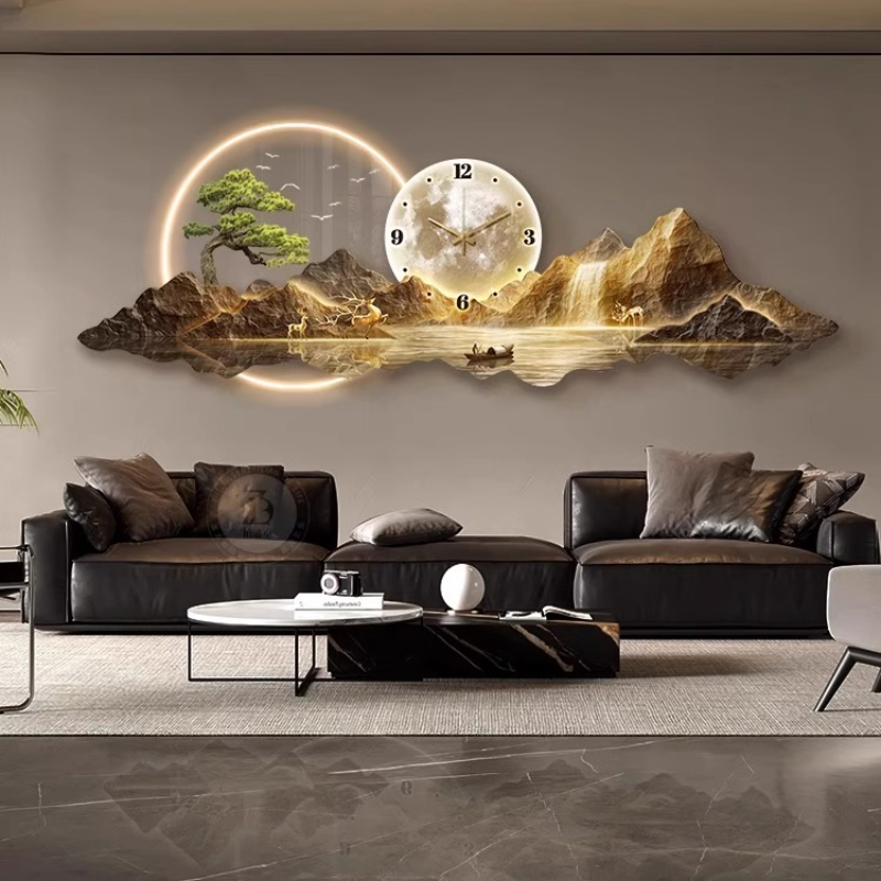 Luxury Light Wall clock Living - Interior Design Kitchen And Living Room recensione e prezzo