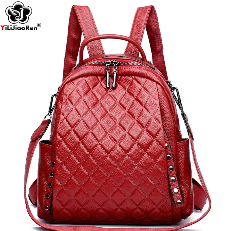 Genuine Leather Rucksack Women - Interior Design Women recensione e prezzo