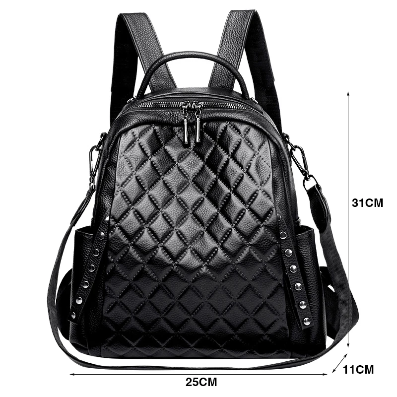 Genuine Leather Rucksack Women - Interior Design Women recensione e prezzo