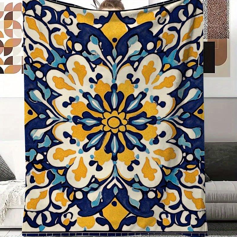 Mediterranean Tile Art Print F - Interior Design Warm recensione e prezzo