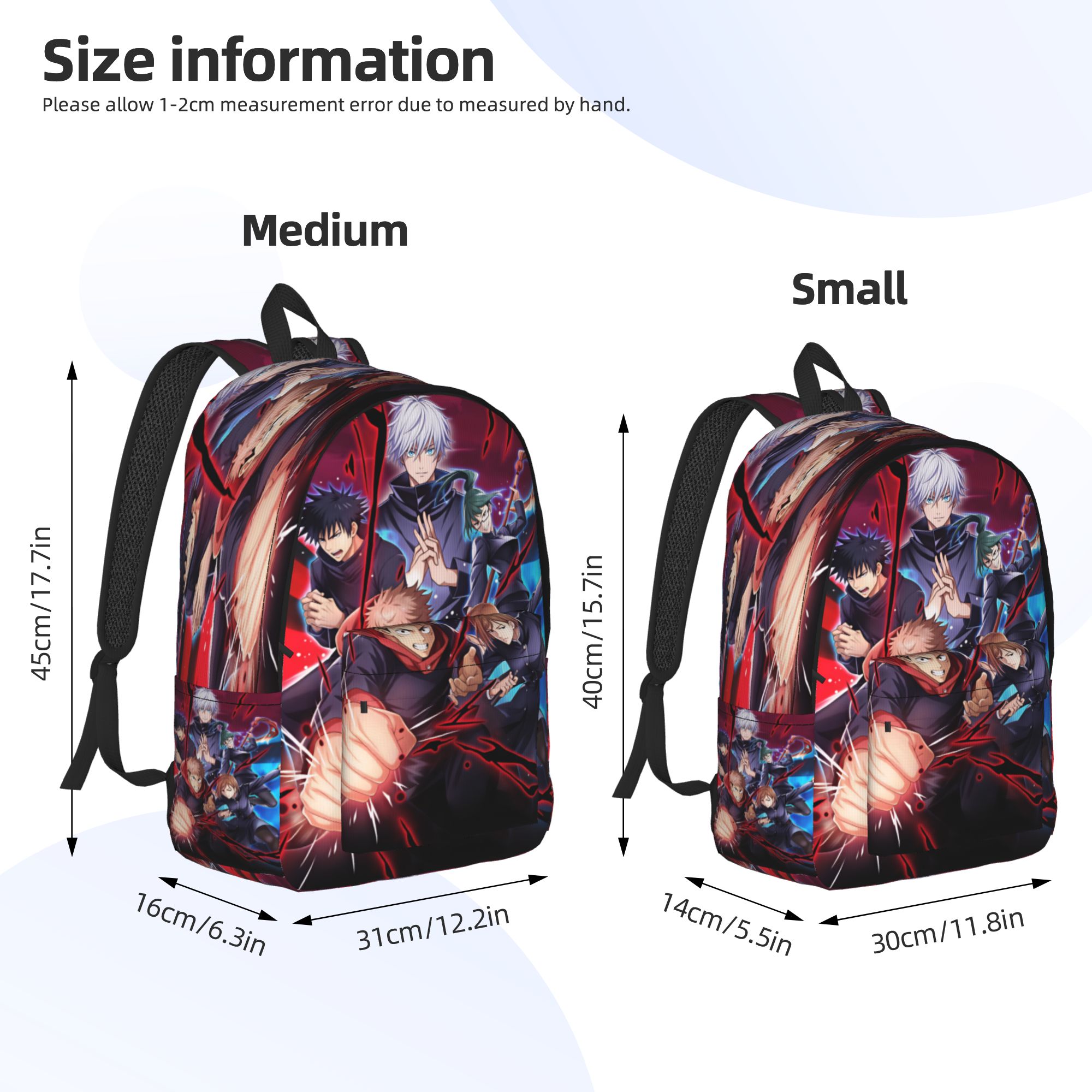 J-Jujutsu Kaisens Backpack  Un - Interior Design University recensione e prezzo