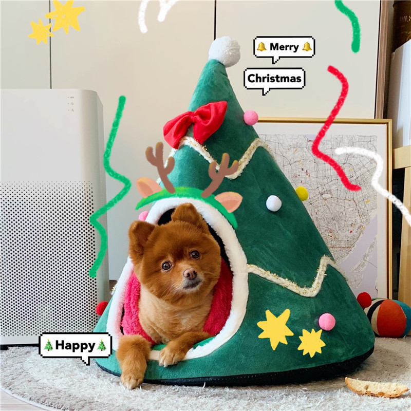 Christmas Tree Design Cat Bed  - Interior Design Warm recensione e prezzo
