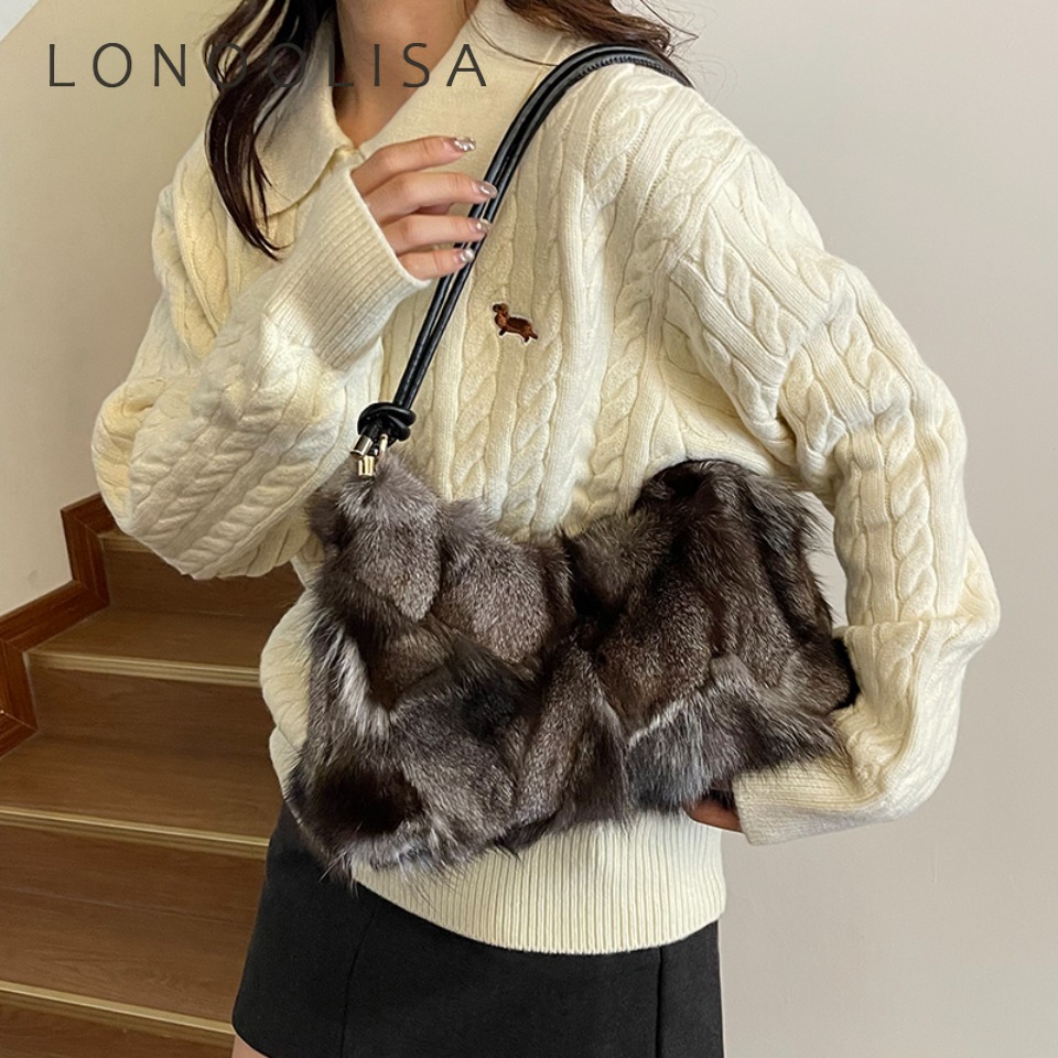 Luxury Winter Warm Fox Fur Sho - Interior Design Warm recensione e prezzo