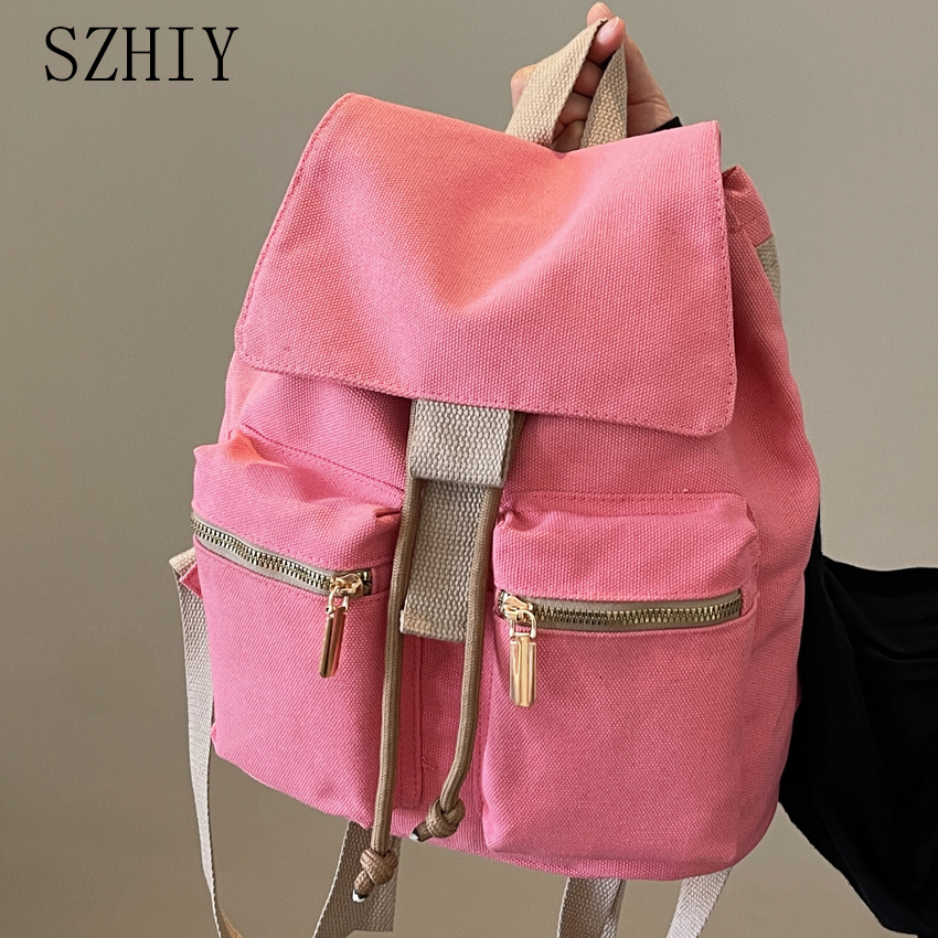 Canvas Backpack Women Travel B - Interior Design Women recensione e prezzo