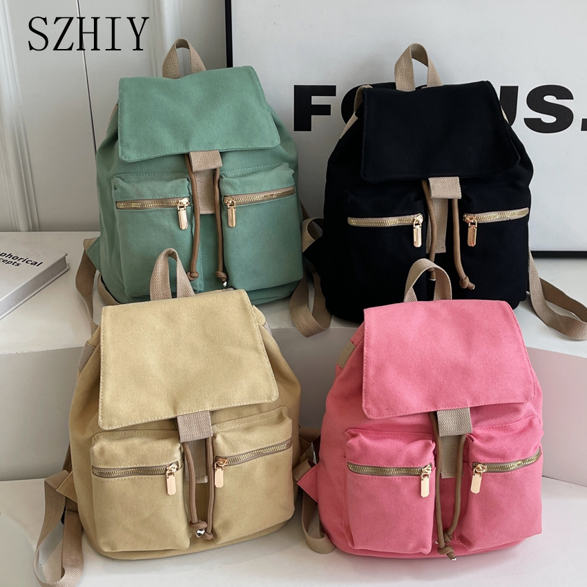 Canvas Backpack Women Travel B - Interior Design Women recensione e prezzo