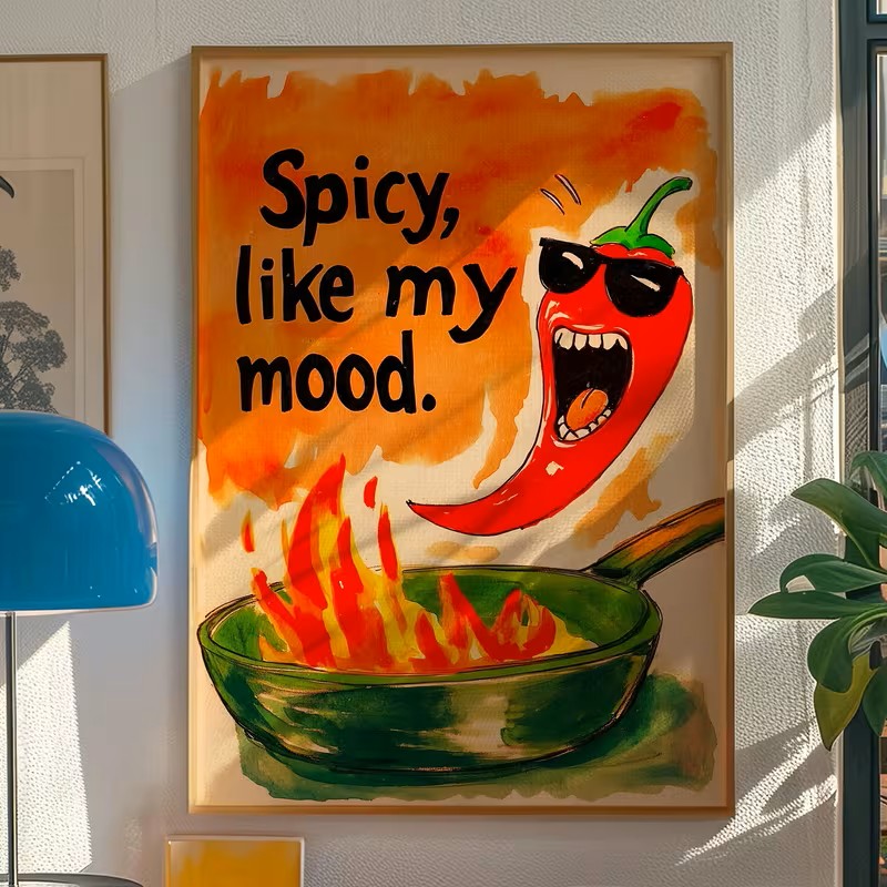 Abstract Chili Fashion Glasses - Interior Design Kitchen And Living Room recensione e prezzo
