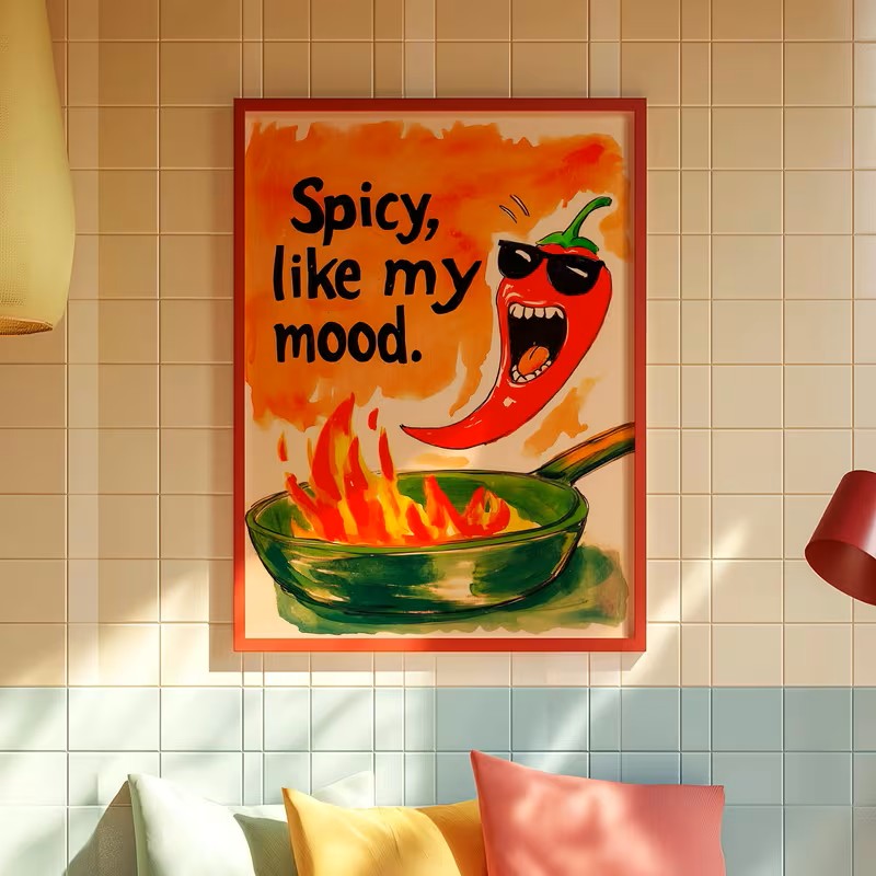 Abstract Chili Fashion Glasses - Interior Design Kitchen And Living Room recensione e prezzo