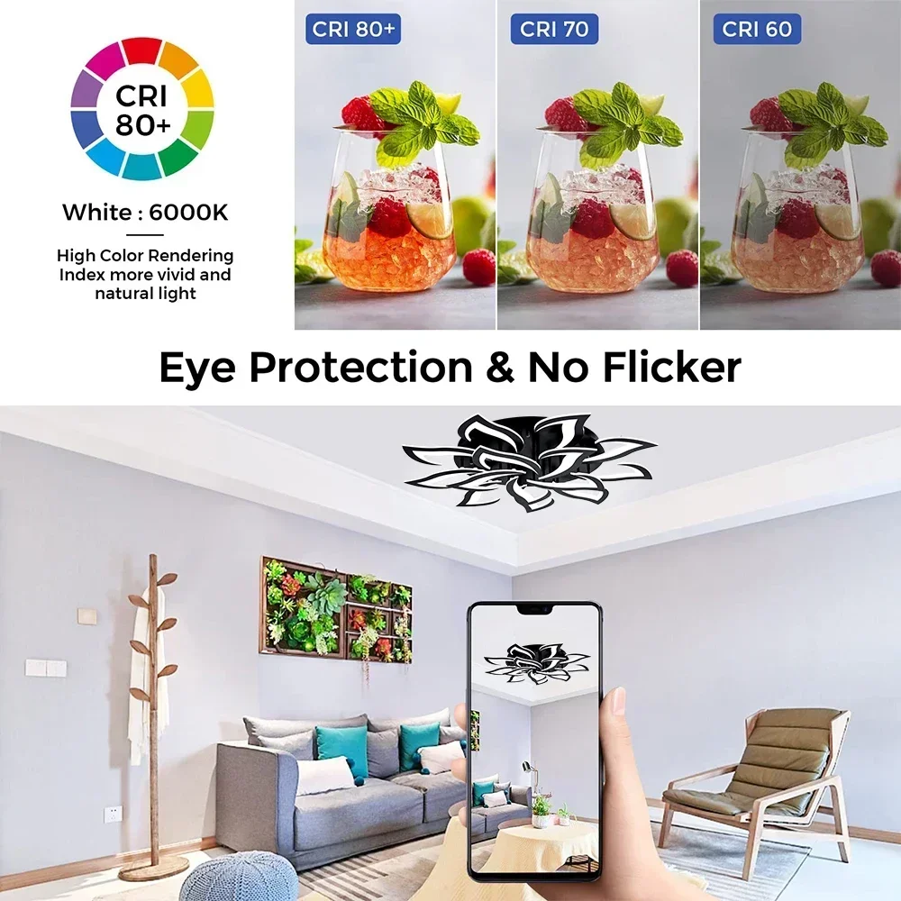 Designer LED Petal Chandelier  - Interior Design Kitchen And Living Room recensione e prezzo