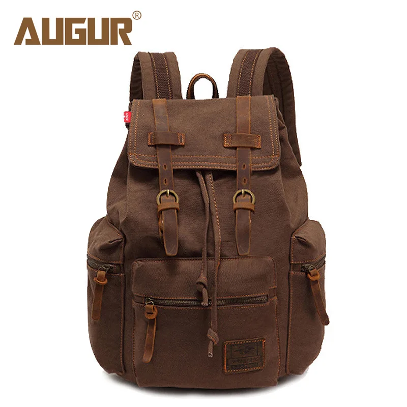 Retro Canvas Backpack for Men  - Interior Design University recensione e prezzo
