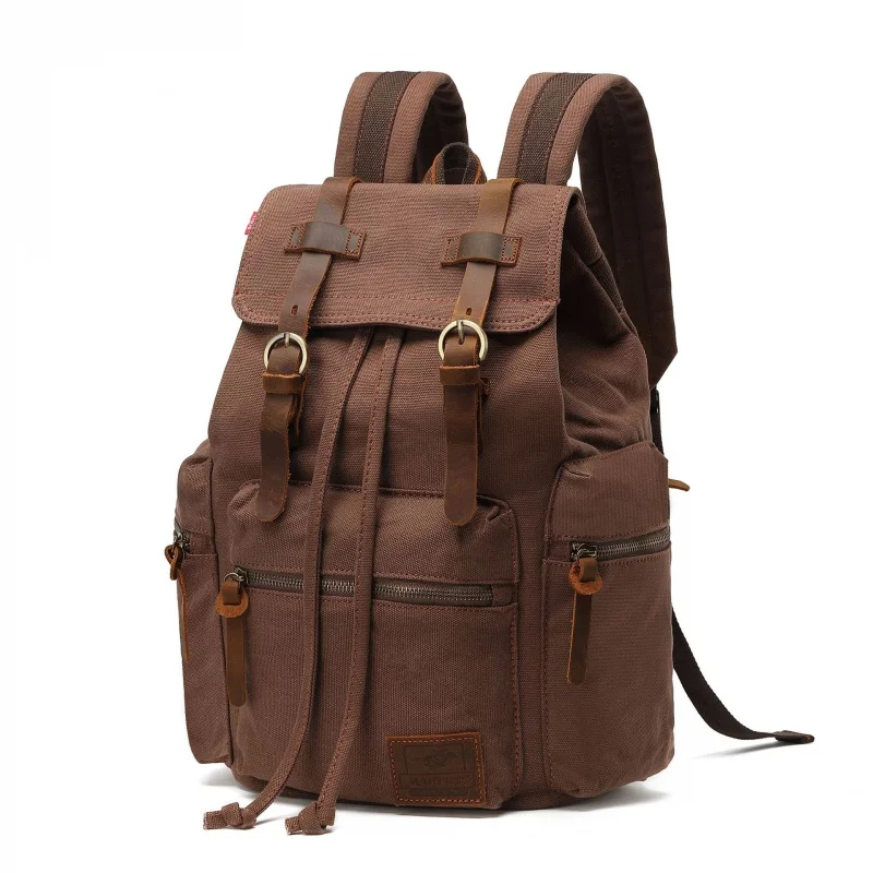 Retro Canvas Backpack for Men  - Interior Design University recensione e prezzo