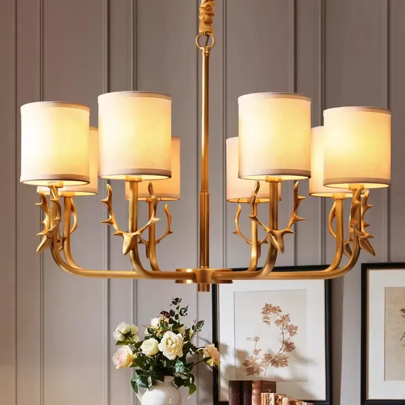 Copper Chandelier for Living R - Interior Design Kitchen And Living Room recensione e prezzo