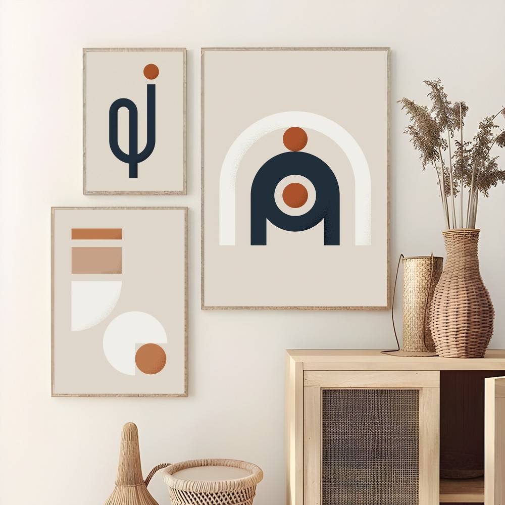 Warm Line Color Design Poster  - Interior Design Warm recensione e prezzo