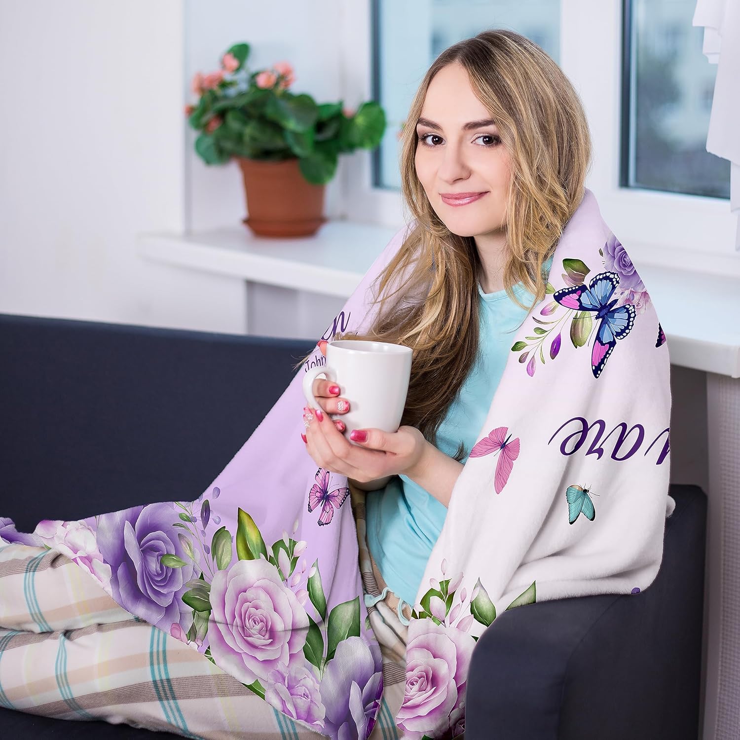 Purple Roses Butterflies Faith - Interior Design Warm recensione e prezzo
