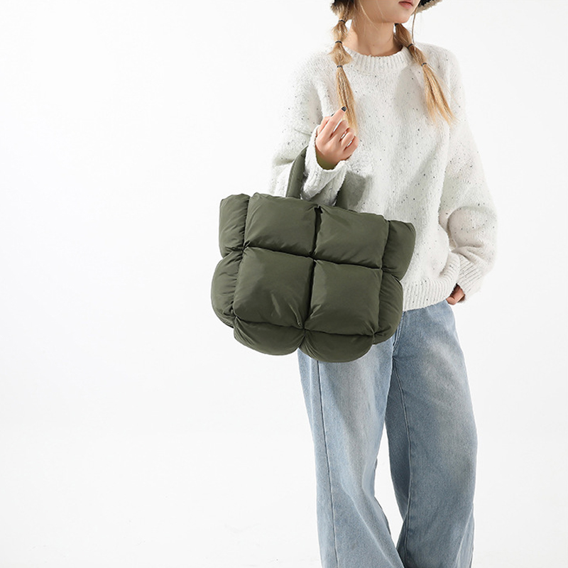 Fashion Soft Puffer Tote Bag D - Interior Design Warm recensione e prezzo