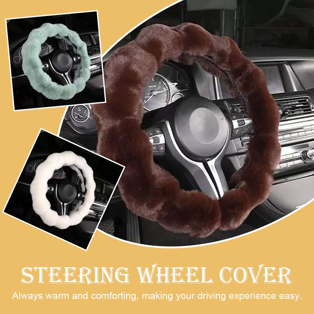 Fluffy Car Steering Wheel Cove - Interior Design Warm recensione e prezzo