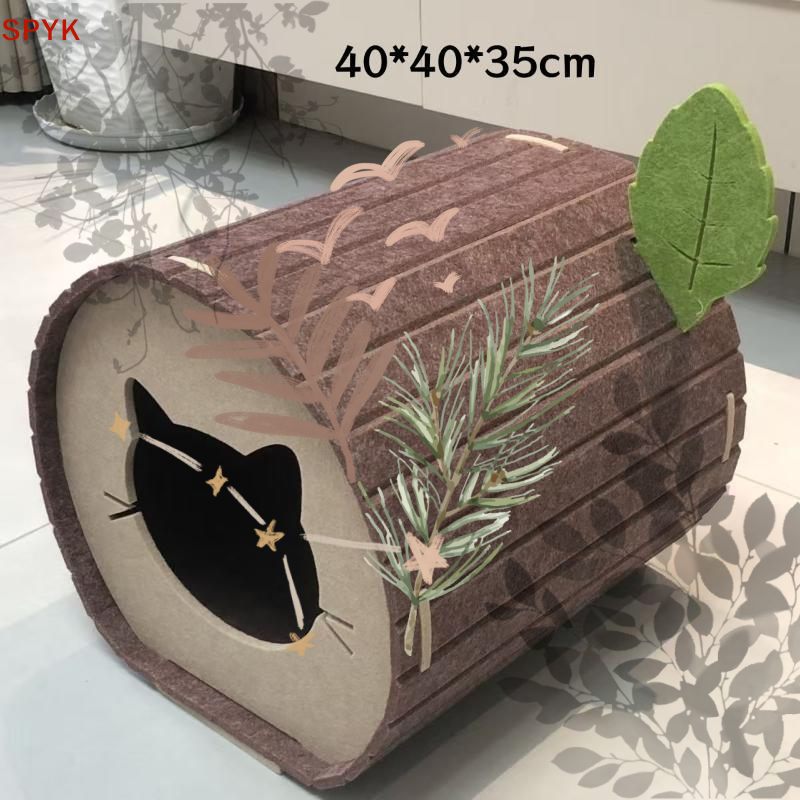 Washable Felt Cat Cave Bed: Cu - Interior Design Warm recensione e prezzo