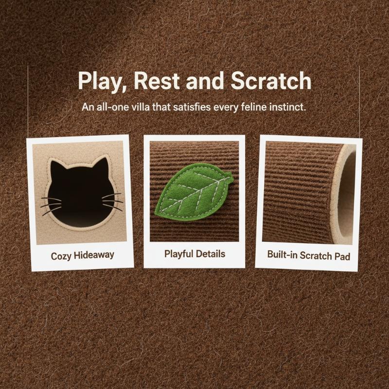 Washable Felt Cat Cave Bed: Cu - Interior Design Warm recensione e prezzo
