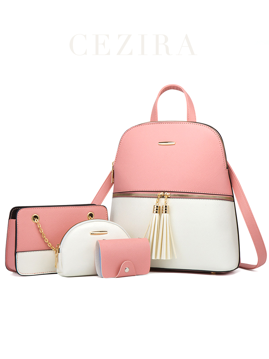 4 PCS Bags Set Women's Fashion - Interior Design Women recensione e prezzo
