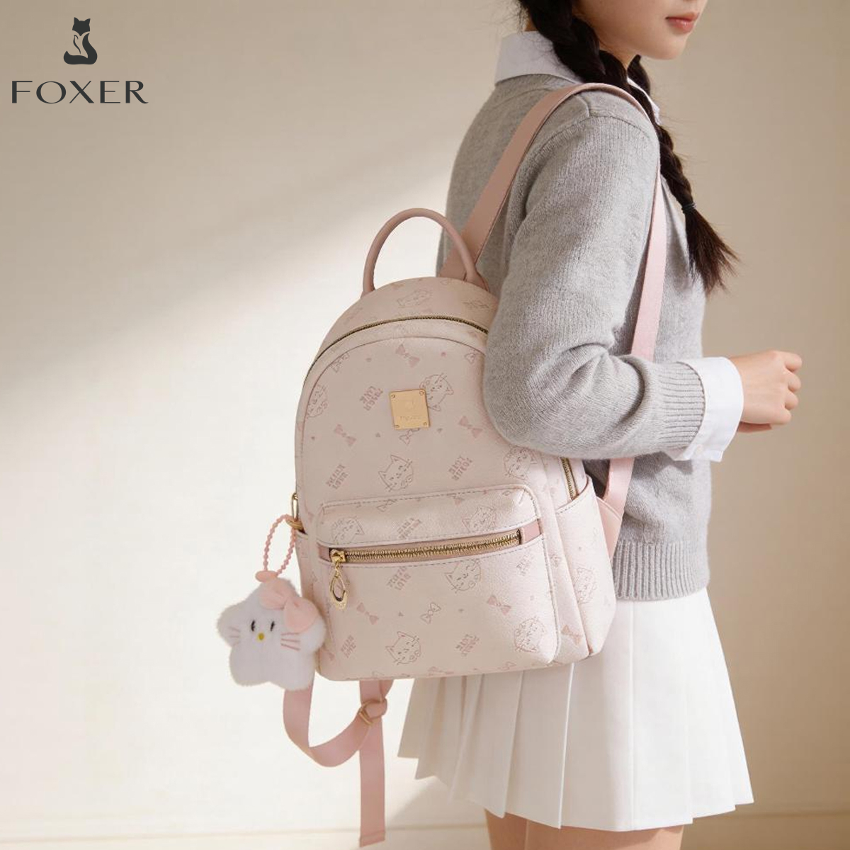 FOXER Brand PVC Leather Backpa - Interior Design Women recensione e prezzo