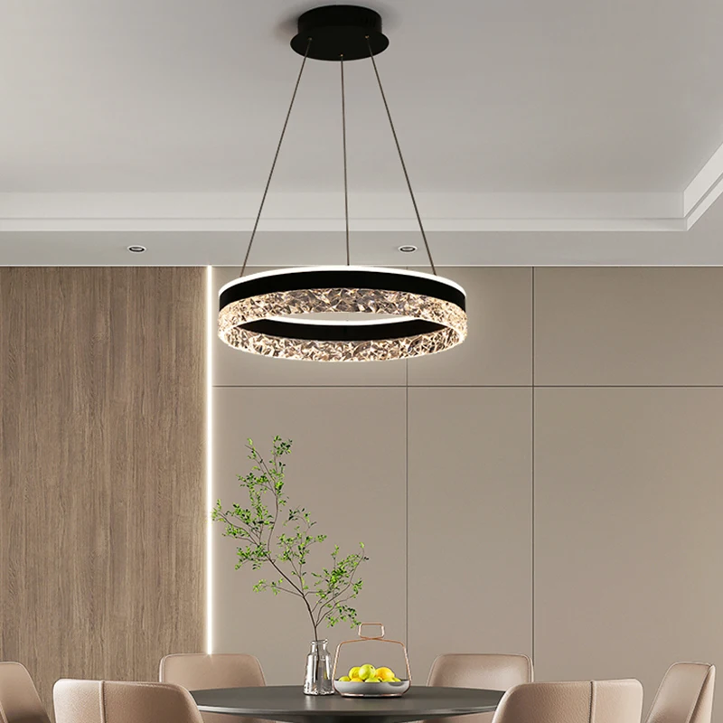 Modern Luxury Crystal LED Pend - Interior Design Kitchen And Living Room recensione e prezzo